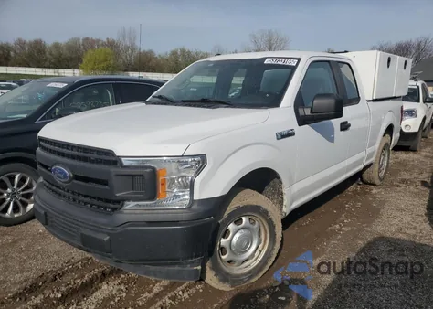 2018 Ford F150 Super Cab из США, поврежденный, VIN 1FTEX1C56JKE86060